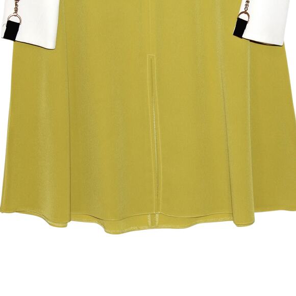 Akosse Green Flowy Tunic Dress w Jewel Detail - Picture 2 of 5